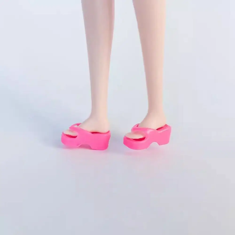 High Quality 30cm 1/6 Doll Shoes Doll Accessories Plastic High Heels Shoes Original Doll Casual Shoes Doll Accessories