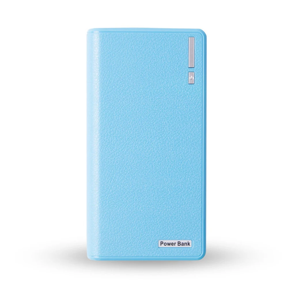 6*18650 Battery Charger Case Fast Charging DIY Portable Mini Power Bank Digital Display Box Mobile Power Supply With Night Light