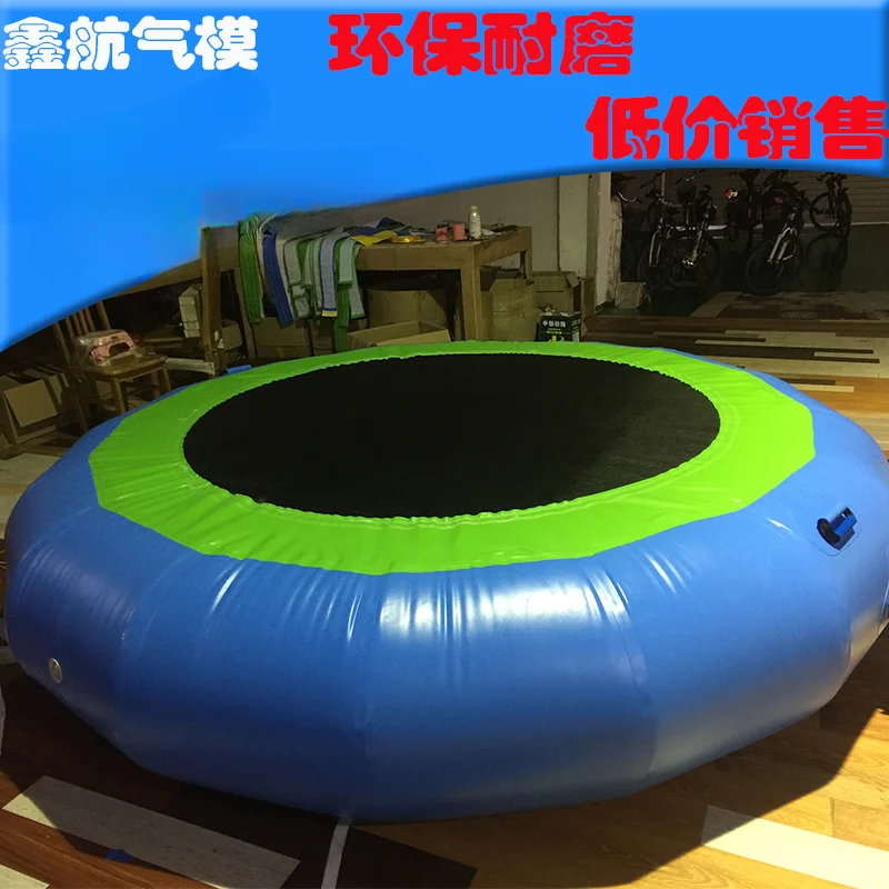 

Inflatable water trampoline trampoline children's ocean ball pool toy round large mobile water park equipment