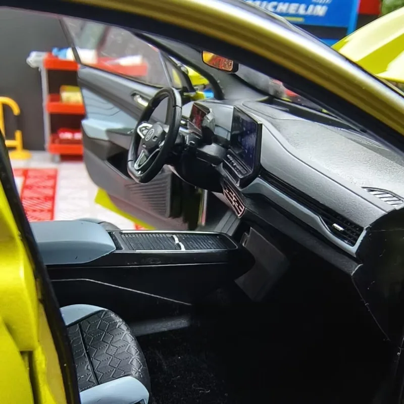 1:18 VW ID4 ID.4 X SUV سبيكة الطاقة الجديدة نموذج سيارة دييكاست المعادن المركبات الكهربائية نموذج سيارة محاكاة مجموعة الاطفال اللعب هدية #5