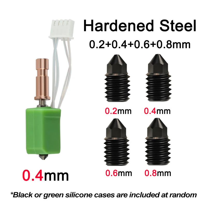 Upgrade Hotend Keramikdüse für Anycubic Kobra S1/Kobra S1 Combo S1C 3D-Drucker 24V 48W Schnellheizung 3D-Drucker Zubehör