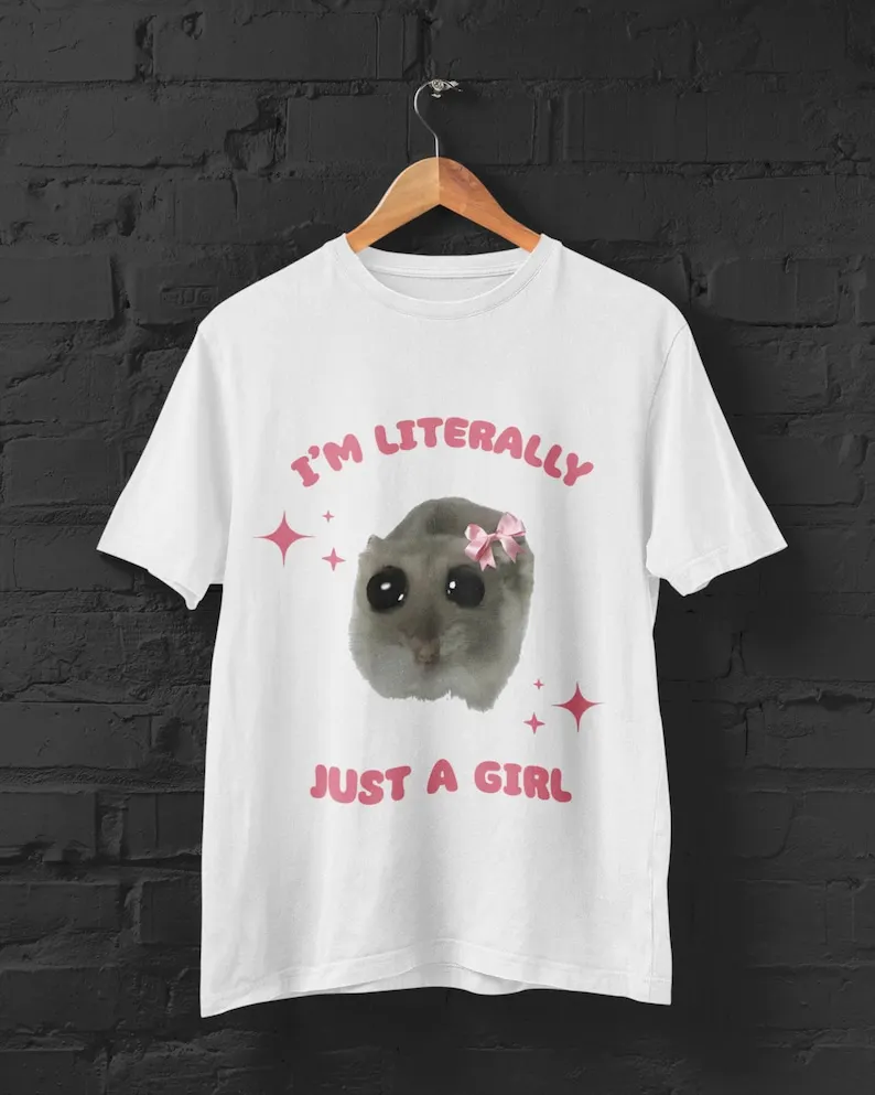 criceto triste maglietta vintage criceto triste maglietta criceto tee criceto triste meme meme camicia tiktok meme t-shirt camicia criceto