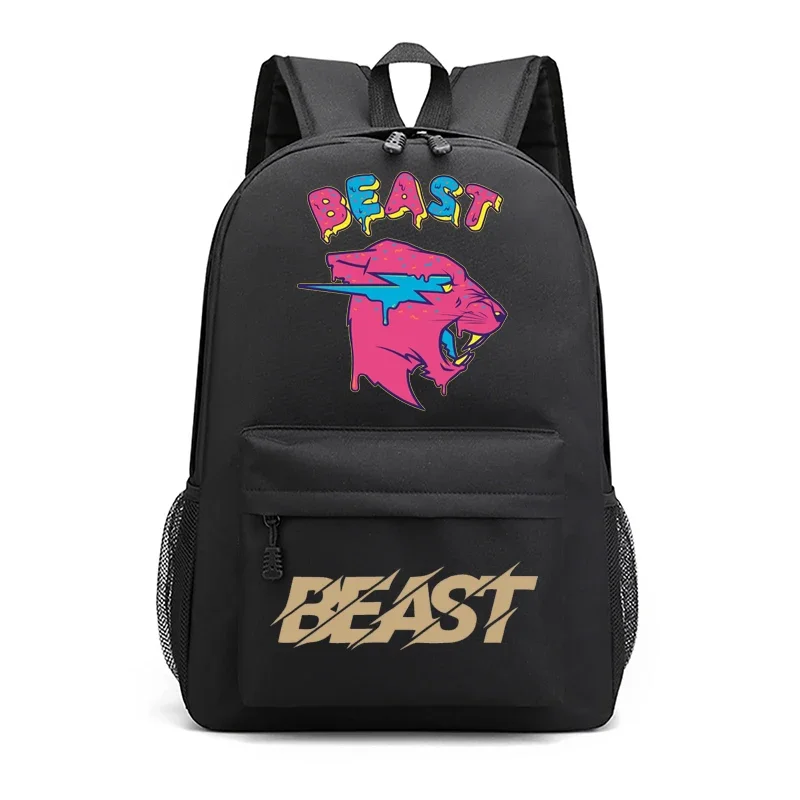 Zaino da uomo ultraleggero e super-fire Mr Beast Harajuku high school student student schoolbag