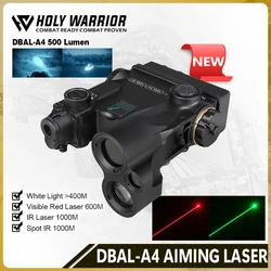 Holy Warrior Tactical Dbal A4 Dual Beam Aiming Laser with Visiable Red/Green/Infrared Laser/Infrared Spot/Flood Illuminator