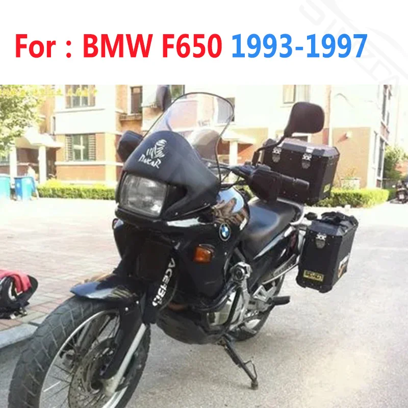 For BMW F650 F 650 1993-1997 1994 1995 1996 Motorcycle Front High Windshield Windscreen Airflow Wind Deflectors Black