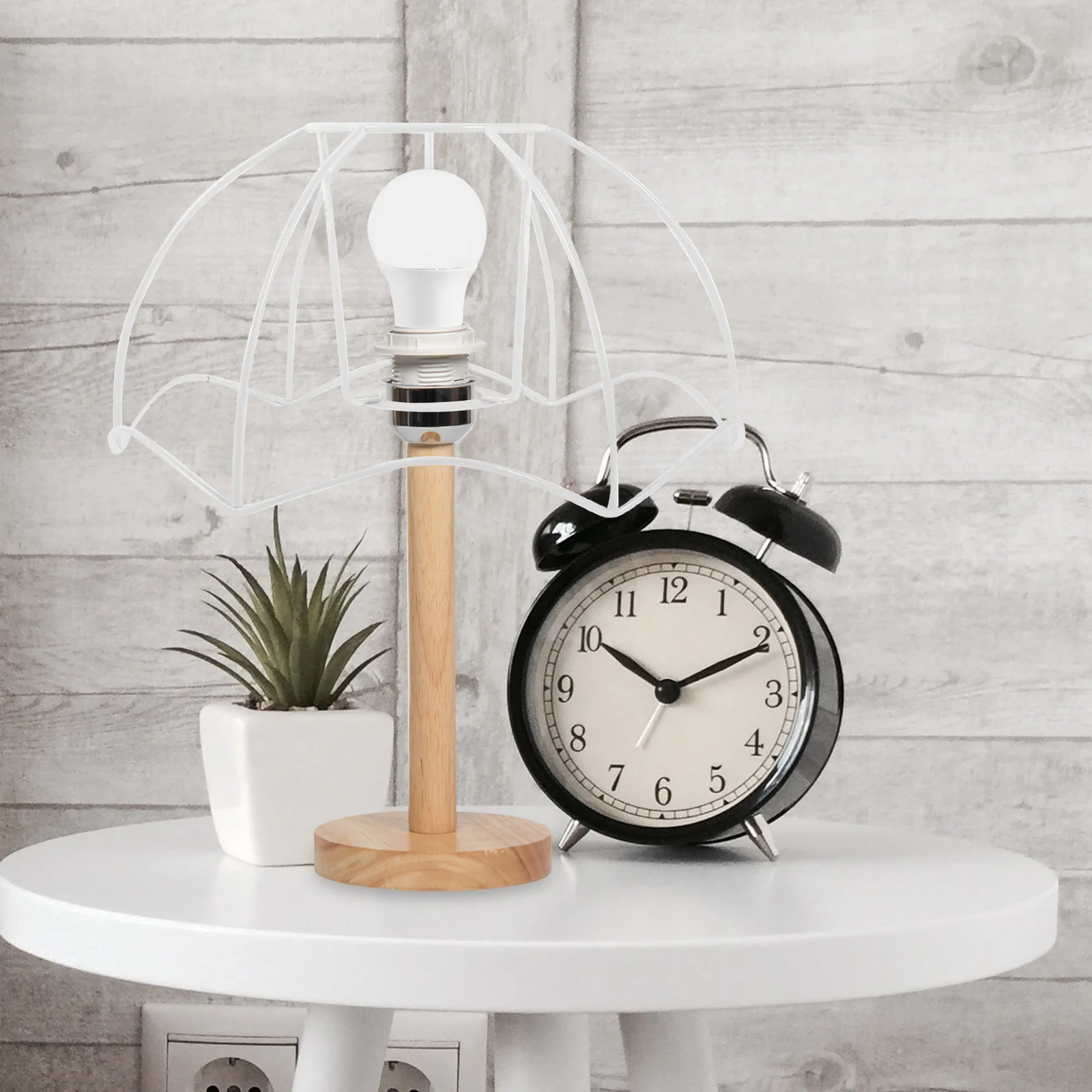 

Iron Lampshade Frame Metal Lamp Shade Holder for Desk Lamp Table Light DIY Frame Table Light Shade Racks Lampshade Frames