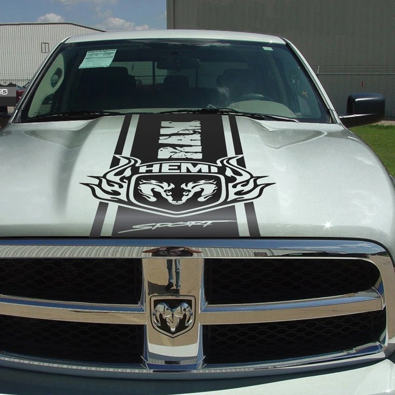 Suitable for Dodge Ram 1500 2500 3500 hood car sticker body sticker