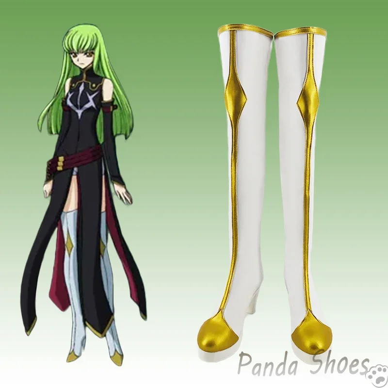 

CODE GEASS Kuro No Kishidan Cosplay Shoes Cos Boots Comic Black Knights Cosplay Costume Prop Shoes for Con Halloween Party