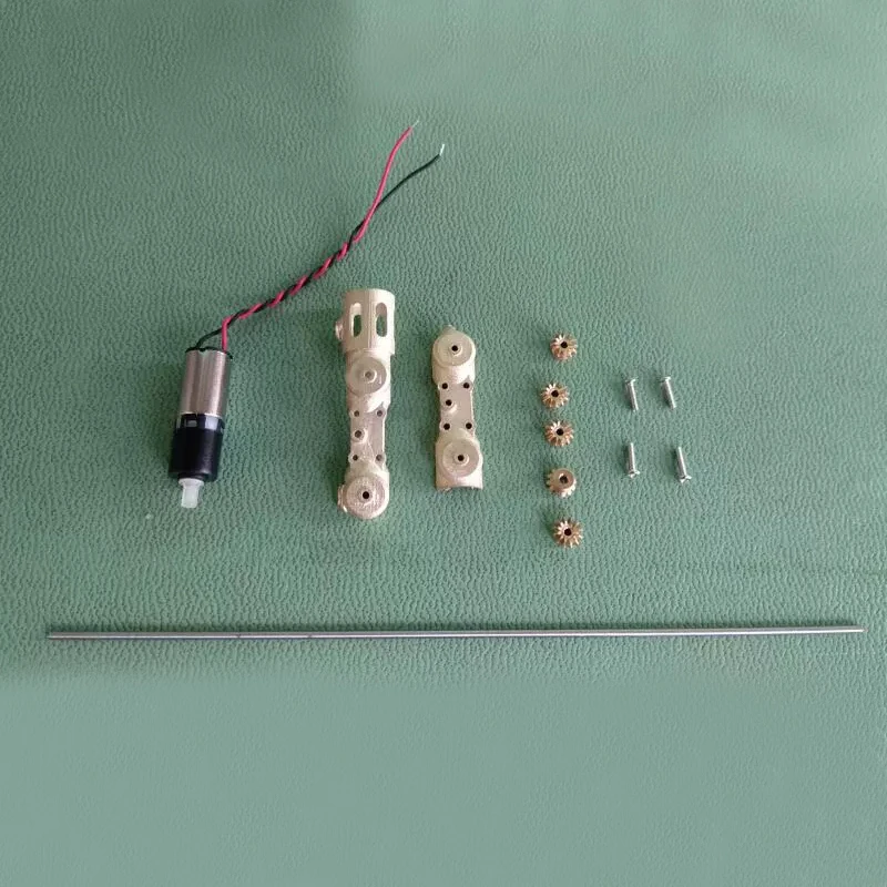 1Set Wheelbase 15.5mm/16mm Double-shaft Gearbox Reduction Motor Micro Gearbox 1/87 1/72 Scale Model Static Modification
