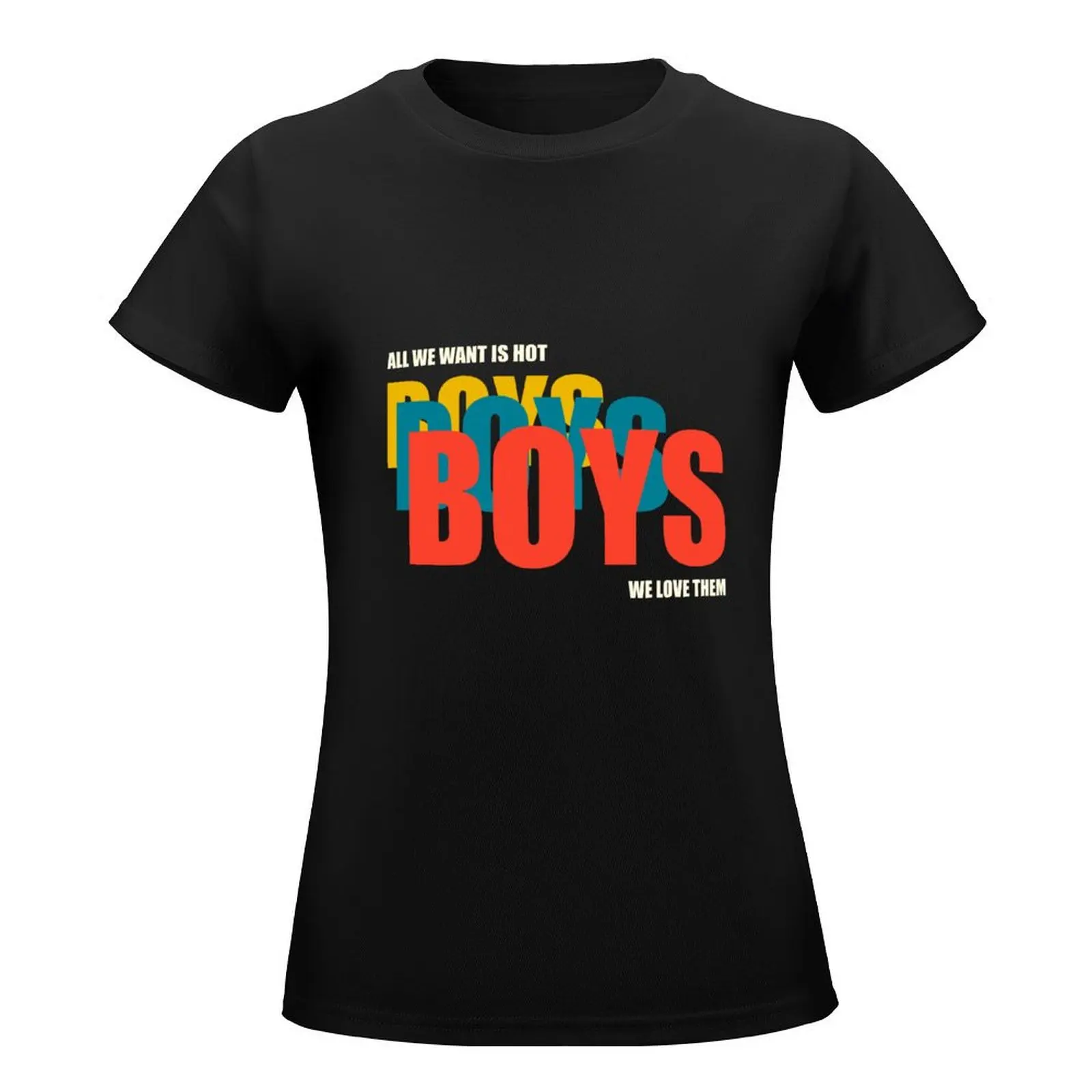 Boys Boys Boys T-Shirt Aesthetic clothing shirts graphic tees tshirts woman