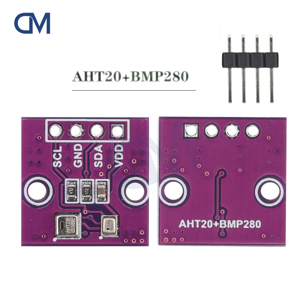 AHT20+BMP280 Temperature Humidity Air Pressure Module High-precision Digital Temperature Humidity and Air Pressure Sensor
