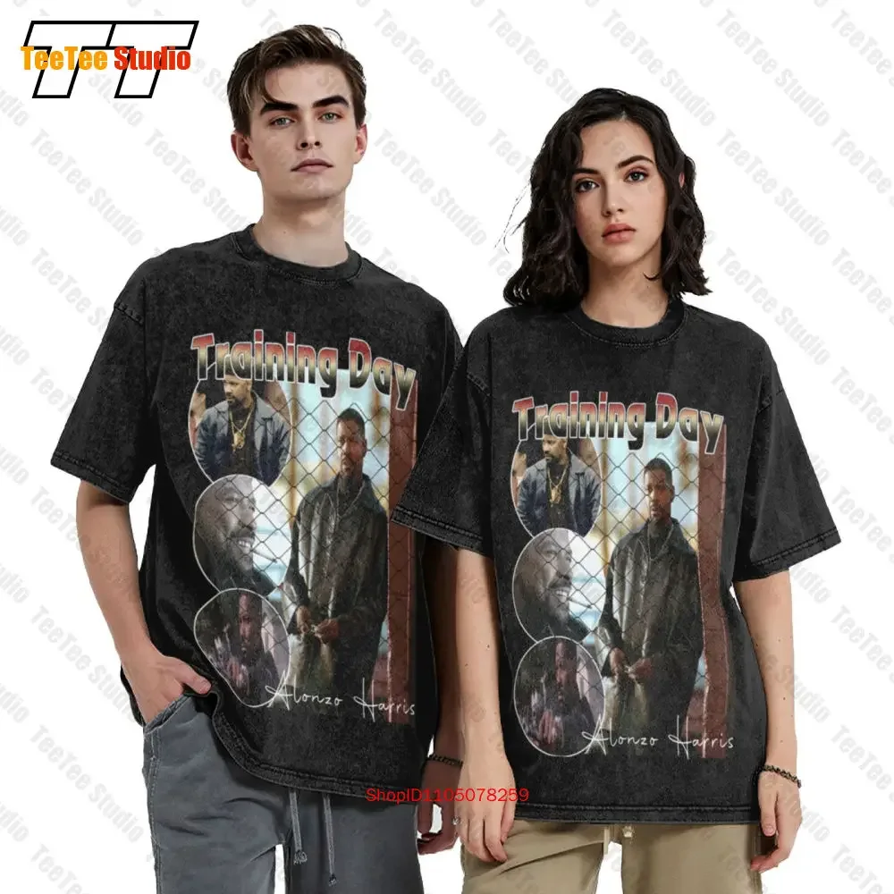 Training Day Denzel Washington Vintage Oversized T-Shirt W8KY