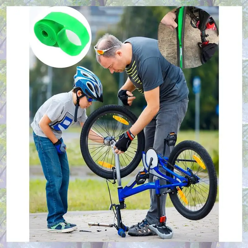 New Arrival 4PC Bike Tire Liner, Bicycle Tire Liner To Prevent Flats, Stop The, Glass, Nails From Penetrating Puncturing The Tub