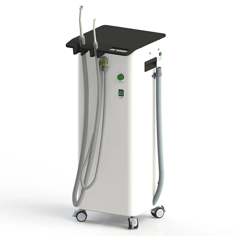 Portable Mobile Dental Unit Suction System with Large Table