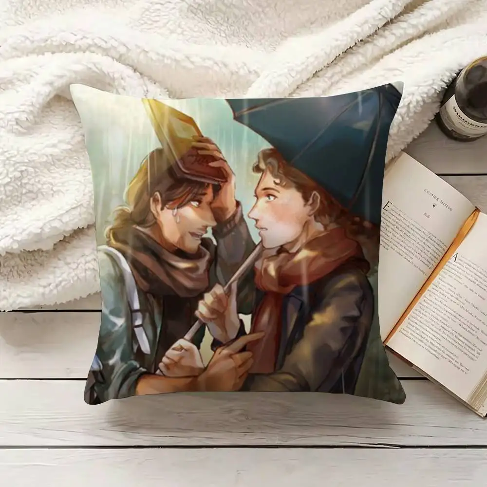 Alexander Hamilton John Laurens Lams Pillow Cover Sofa Cushion Cover Home Room Decoration Children Gift