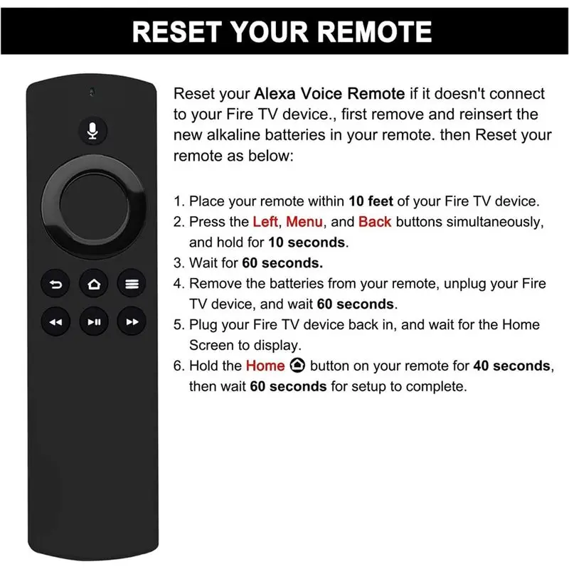 ABUO Voice Remote Control PE59CV Replacement for Fire TV Stick 4K TV for Cube 2nd Gen