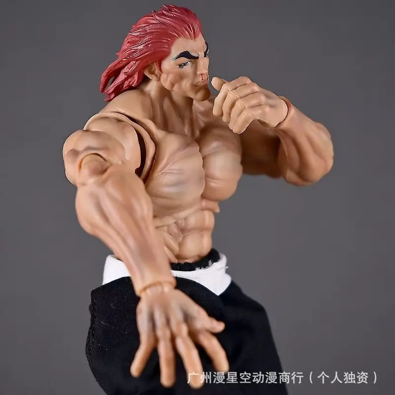 

Baki Yuujiro Hanma "The Strongest Creature On Earth" Strong Fighter Action Figure Collection Ornaments Anime Peripheral Gifts