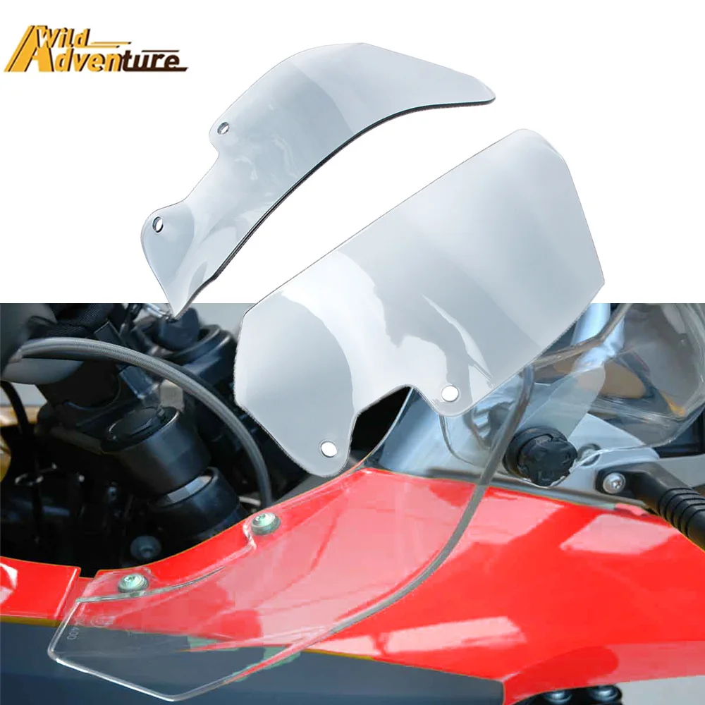 

Windshield Windscreen Side Panel Deflector Airflow Hand Shield Protector For BMW R1200GS Adventure GS1200 R1200 GS/ADV 2004-2012