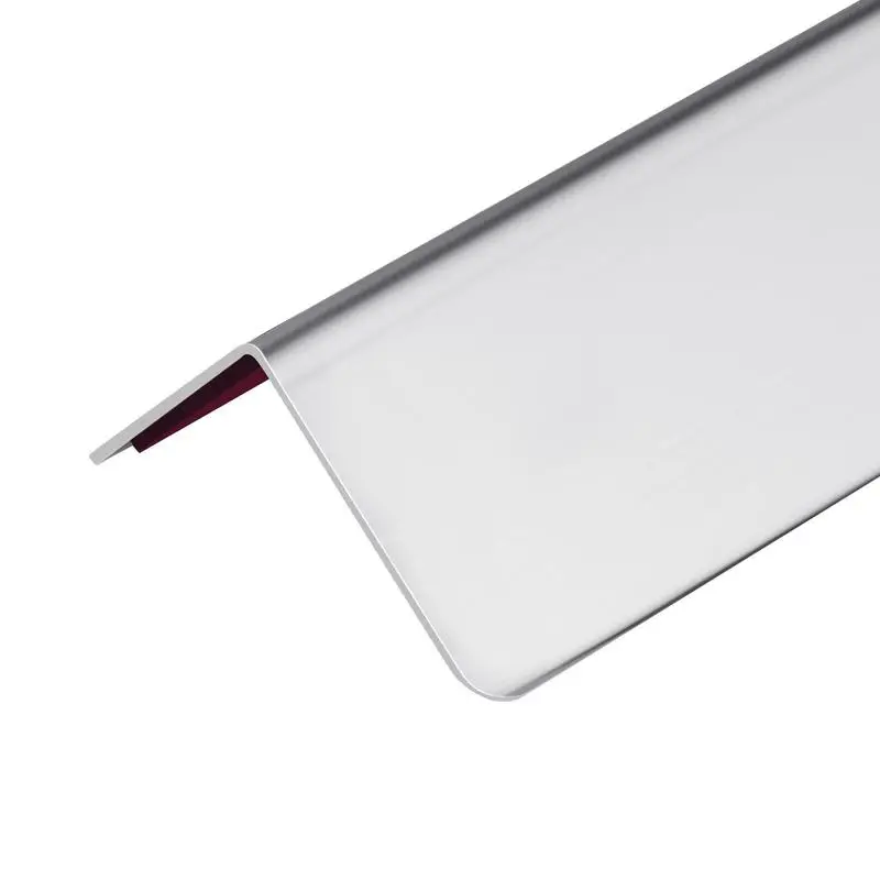 Edge protection for walls, 38 x 38 x 1217 mm, 10-pack angle profile, stainless steel corner protector, wall protection, with 3M adhesive tape, 90-degree angle, ideal for home, office & public spaces