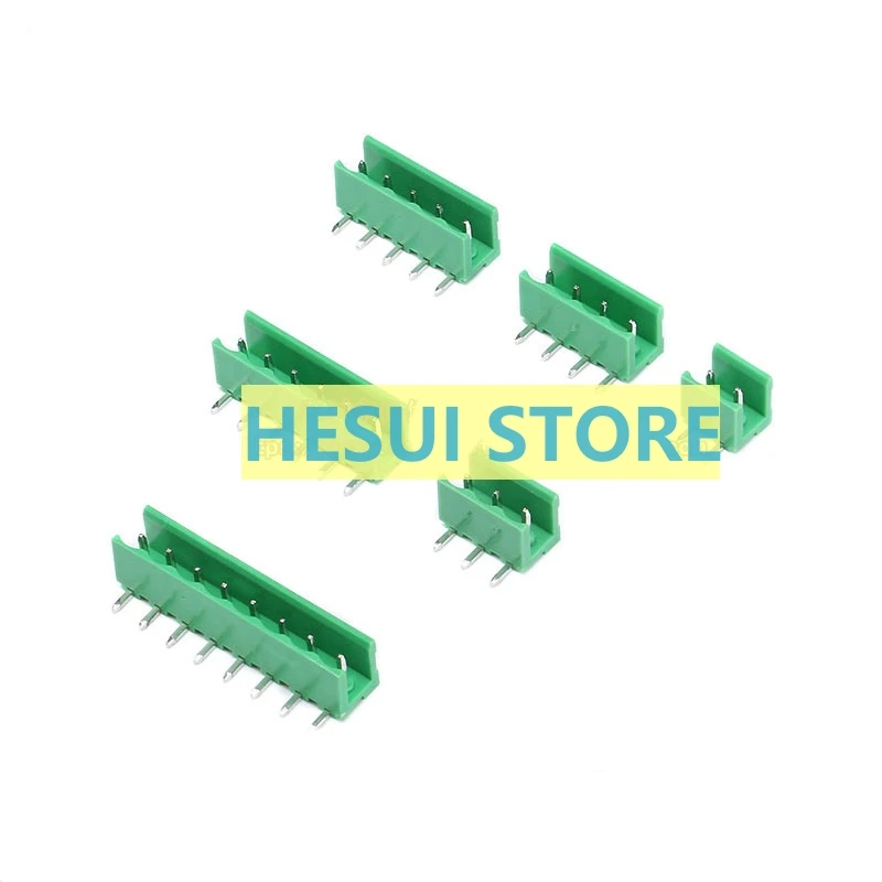 10 PCS Bent pin receptacle HT396R 2/3/4/5/6/8P pitch 3.96MM suitable for HT396K plug