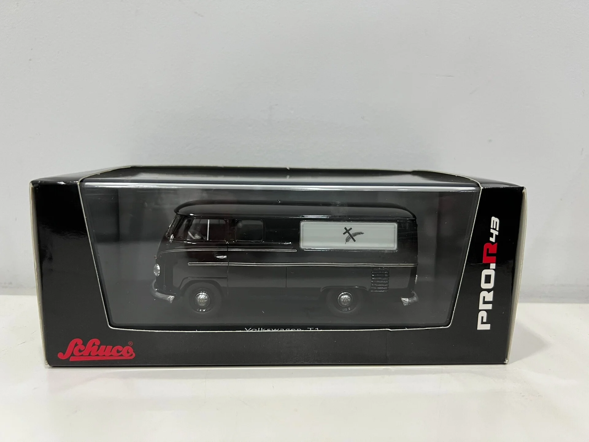 

Литой под давлением Schuco масштаб 1/43 VW T1 автобус смола модель автомобиля Коллекционная игрушка подарок сувенир дисплей орнамент