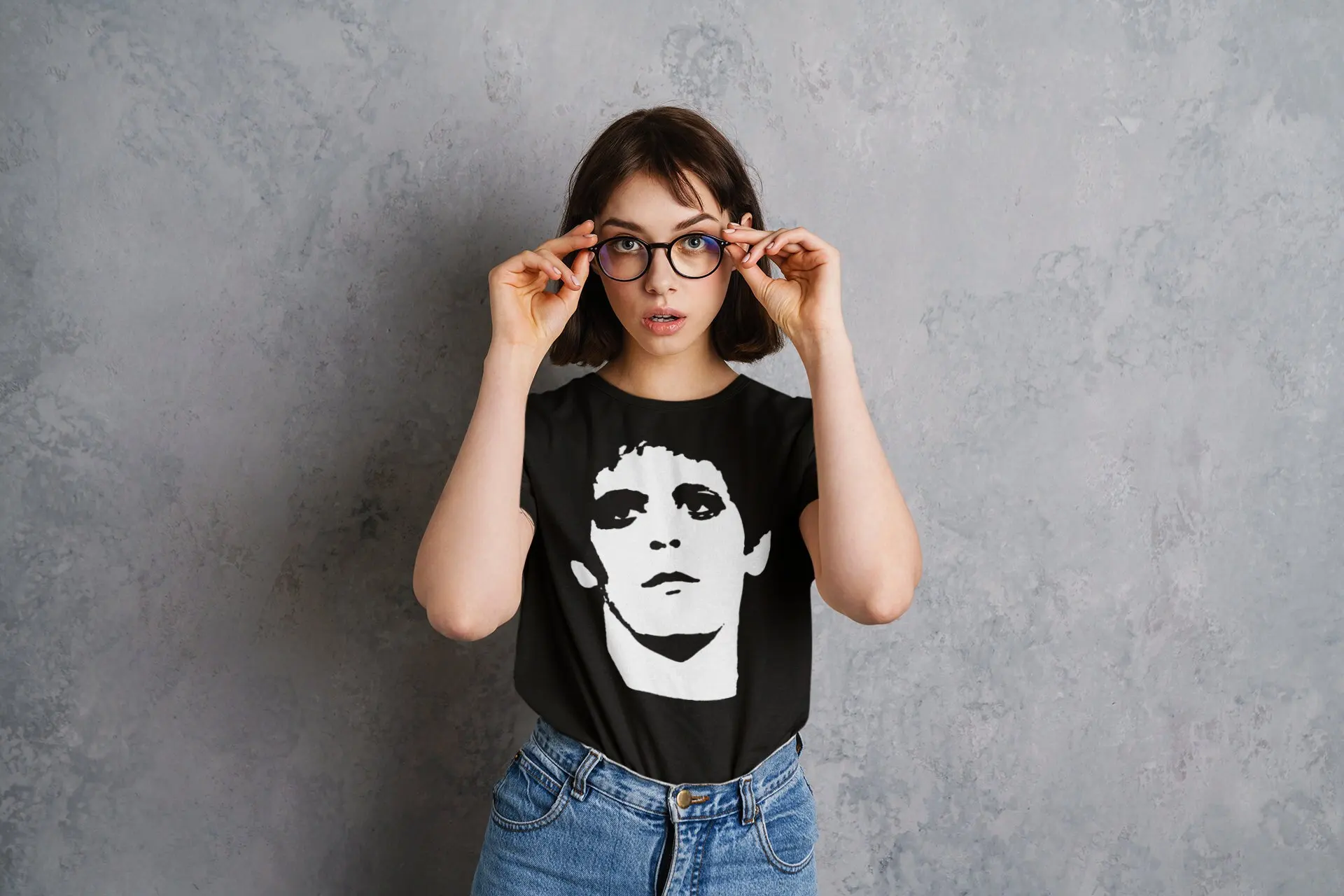 Lou Reed T-shirt, Tee, Velvet Underground, Punk, Music, Rock, The Killers, The Clash, Warhol Genius, Cool Gift