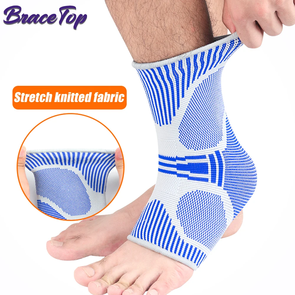 1 PC Professional Sports Ankle Support Brace Compression Breathable Foot Elastic Ankle Protection Gym Ankle Guard for Men Women