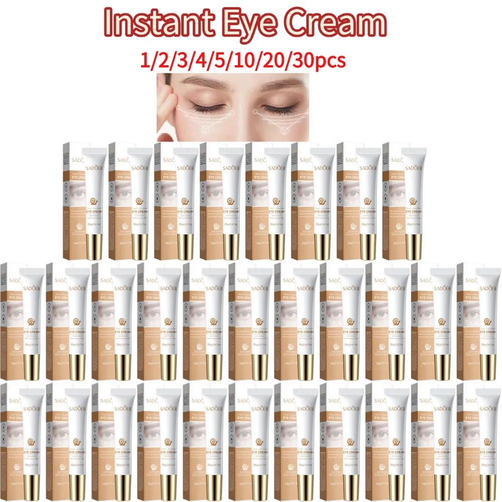 Instant Eye Cream For Anti Aging Dark Circles Bags Puffiness Great Under Eye Skin Face Eye Lift Treatment Care Eye Cream