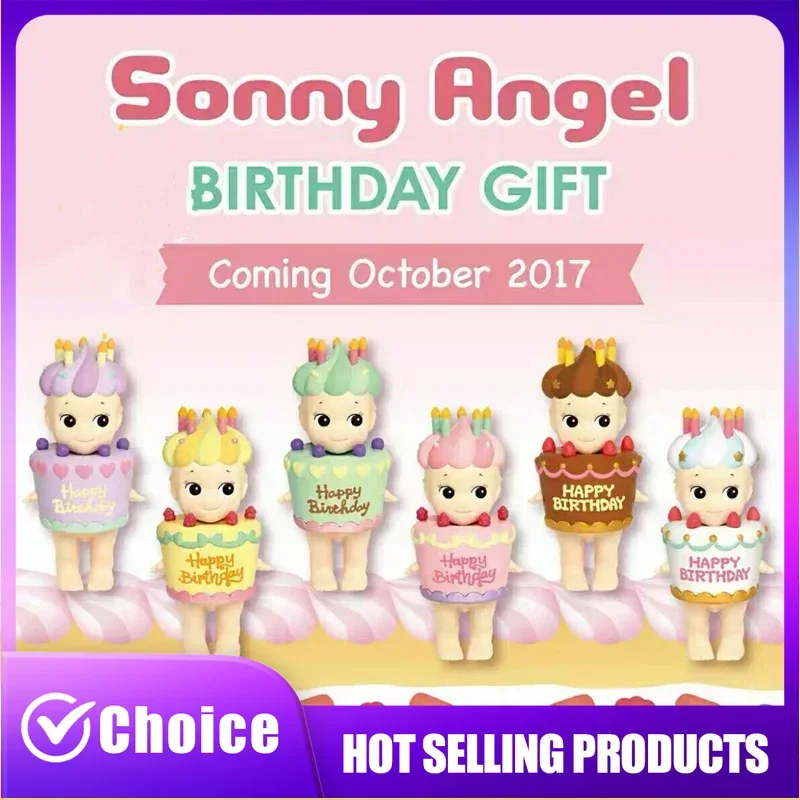 

Sonny Angel Blind Box Cute Anime Figure Toy Surprise Gift For Kids Birthday Christmas Party Decor Collectible Cake Car Ornament