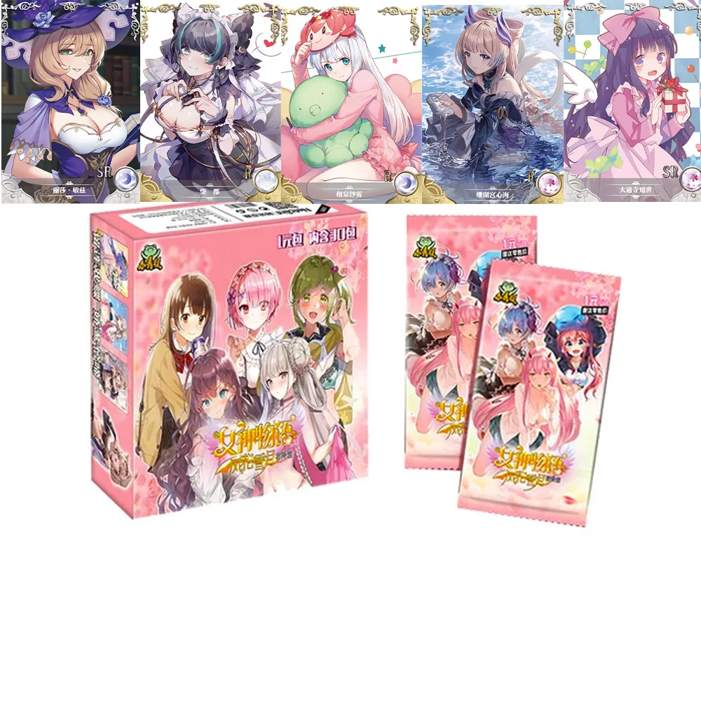 

Newest Goddess Story Collection Card Anime Waifu Booster Box ACG CCG TCG Doujin Toys And Hobbies Gift