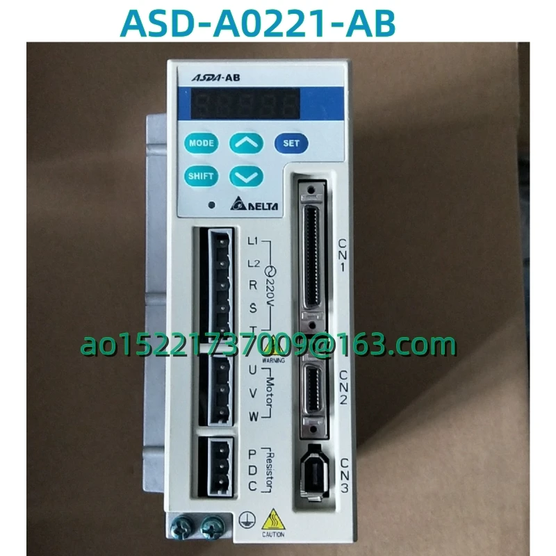 asd-a0221-ab Original Second-hand 9-layer new test is 100% OK AC Servo driver ASD-A0221-AB 200W  ASDA0221AB 0.2kw AB series