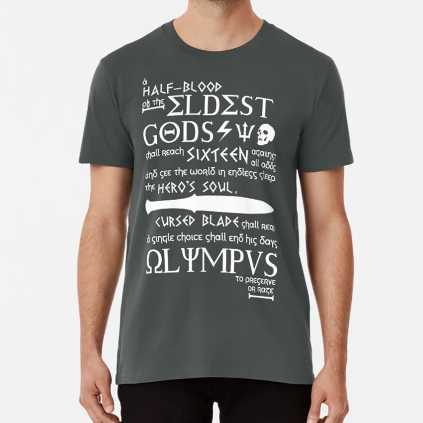 The Great Prophecy T Shirt The Great Prophecy Rick Riordan Percy Jackson Nico Di Angelo Annabeth Chase