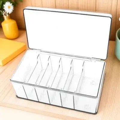 Wimperverlenging Gereedschap Opbergdoos Acryl Organizer Desktop Make-up Gereedschaphouder Lash Gereedschap Opbergdoos