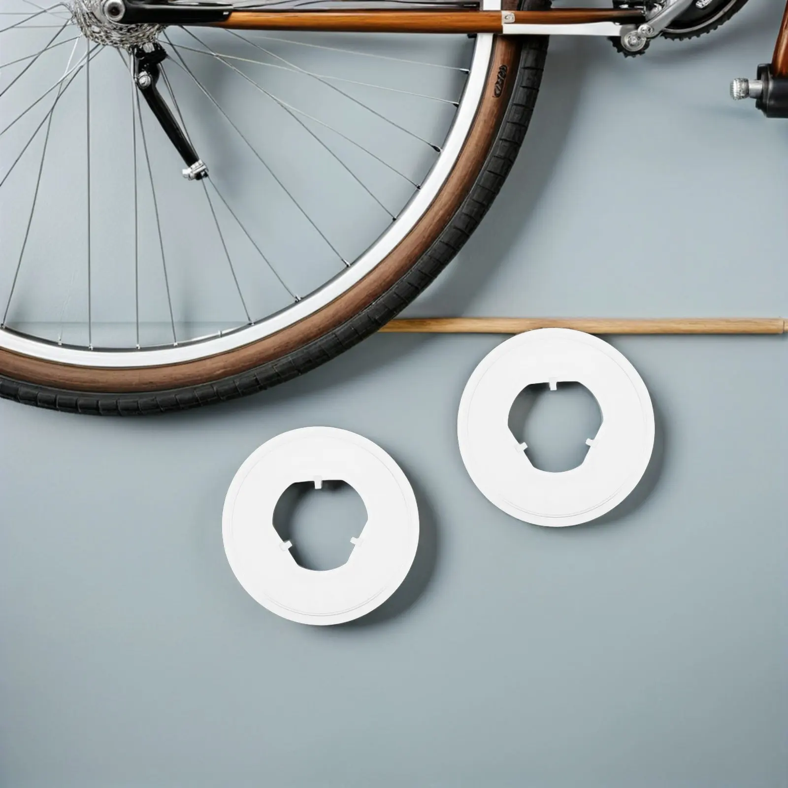

4Pcs Bicycle Flywheel Guard Transparent Plastic Chain Protector Plate for Mountain Road Bike Sprocket Protective Cover Disc