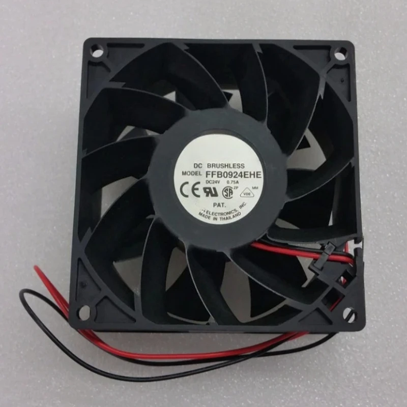 

Brand New Original Well Tested Cooling FFB0924EHE 9038 9CM DC24V 0.75A 2Lines/3Lines Air Volume Fan Fast Shipping
