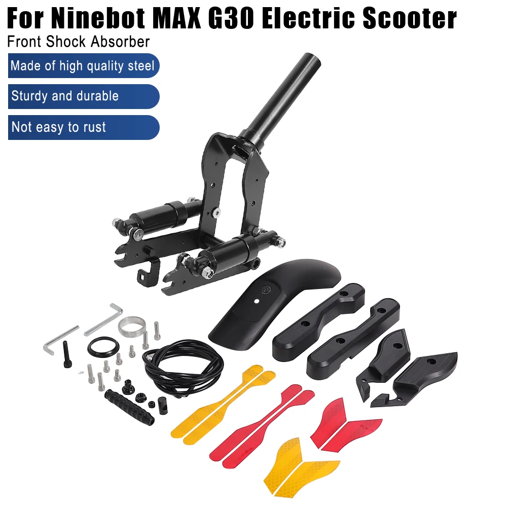 

Front Fork Shock Suspension Kit for Segway Ninebot Max G30 Electric Scooter Modifited Shock Absorption Kickscooter Parts