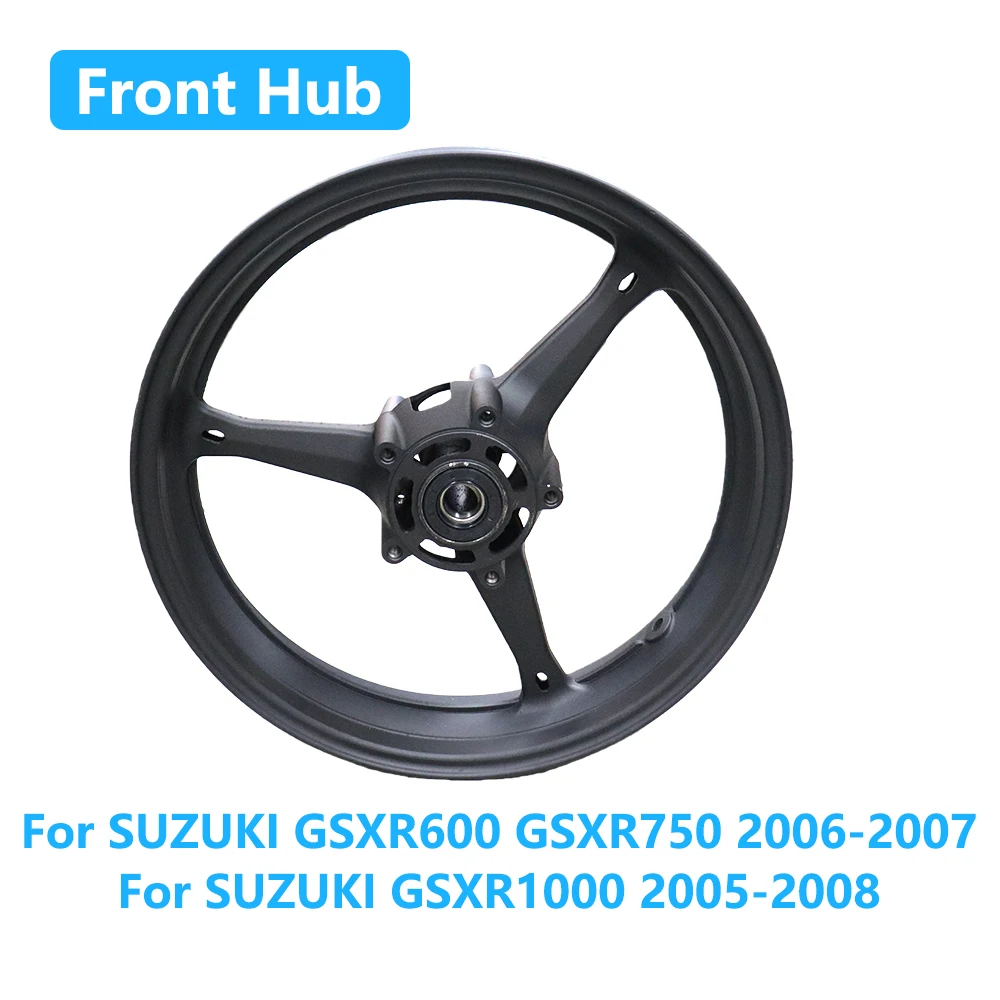 

For SUZUKI GSXR600 GSXR750 2006-2007 GSXR1000 2005-2008 GSXR 600 750 1000 Motorcycle Front Wheel Rim Wheel HUB Accessories