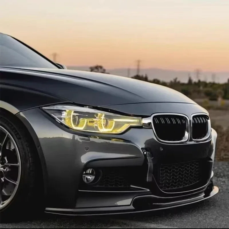 For  3 Series F30 F35 Yellow and White Headlights Automotive LED Headlights Dual Color Switching Headlights Plug and Play