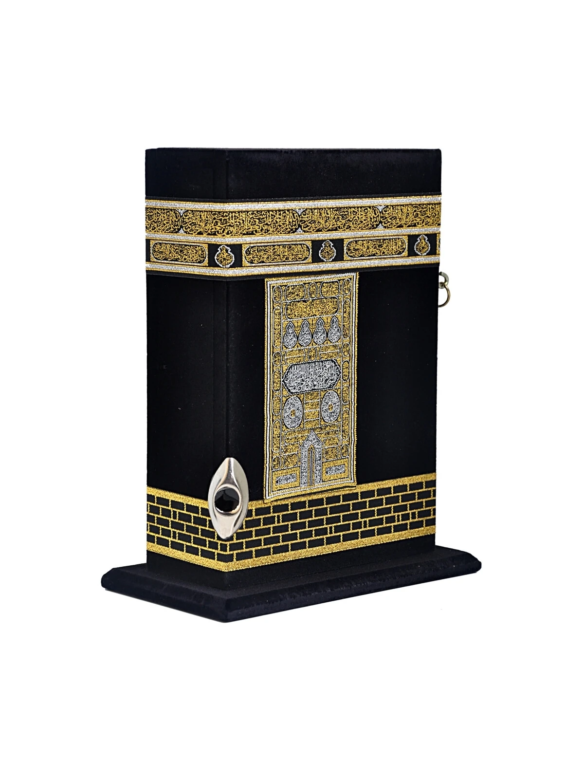 The Holy Quran Designed Kaaba with Its Box - [ Medium- Size] (14x20cm)