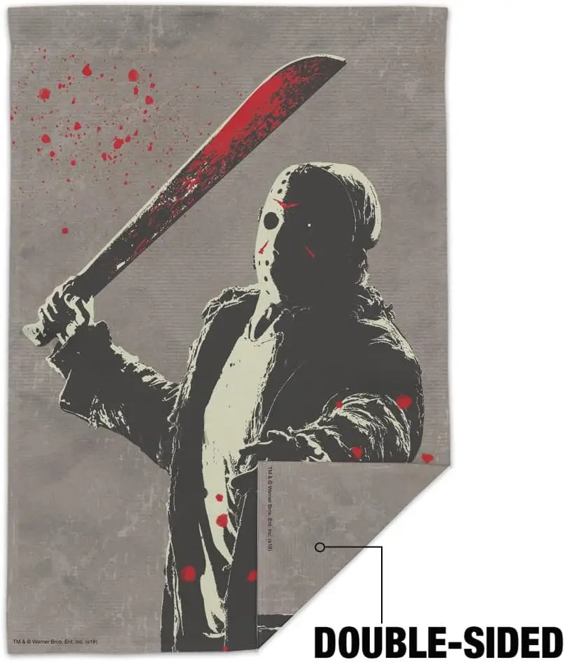 Friday the 13th Jason Character Garden Yard Flag