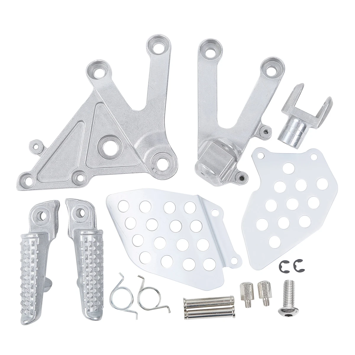 Sand black/Black/Silver Front Foot Peg Footrest Bracket For Honda CBR600RR CBR 600RR 2003-2006 2005 2004 Motorcycle Accessories