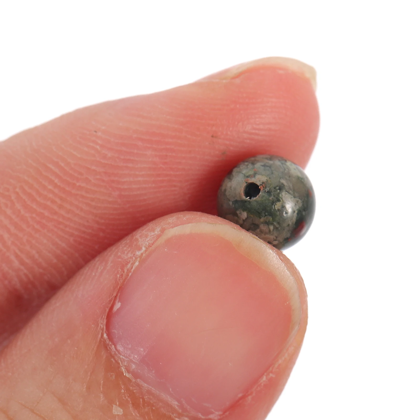 

1 String Of Natural Stone For Jewelry Making Bulk Round Small Diy Bracelet Multi-Use Craft Spacer Beads Durable