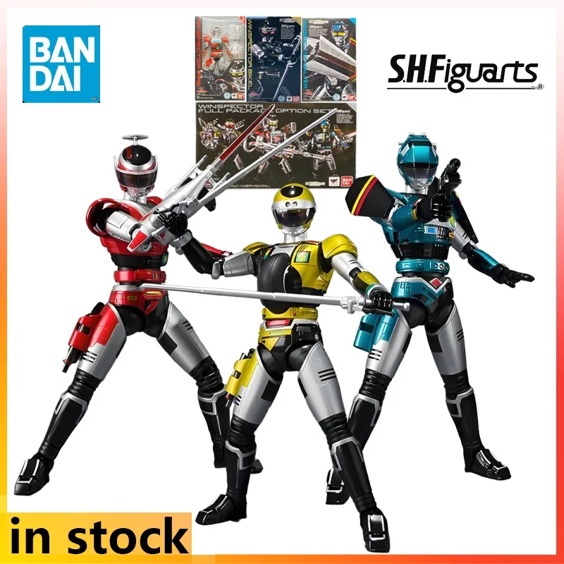 Bandai Prodotto finito originale SHF Bambola squisita mobile Polizia speciale a Wisconsin Anime Giocattoli Modello Festival Regalo per ragazzi