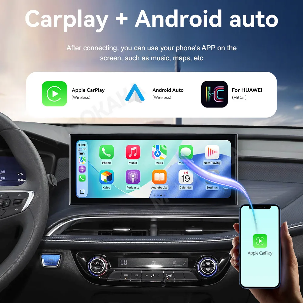 Touch Screen Car Radio For Buick Velite 6 2022-2024 Android GPS Automotive Multimedia Auto Radio Stereo Receiver Head Unit