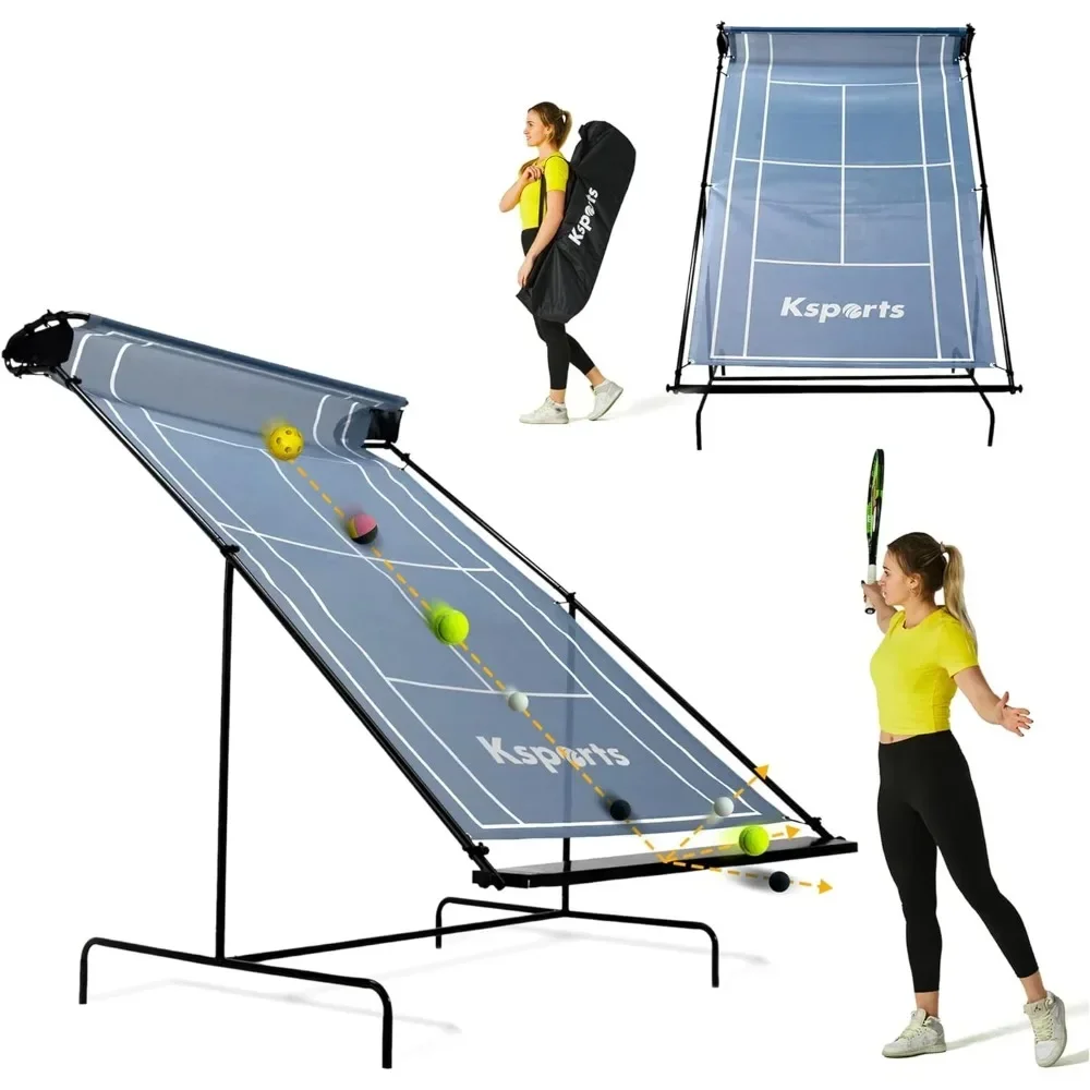 

A Tennis Rebounder Net with Carry Bag, Blue