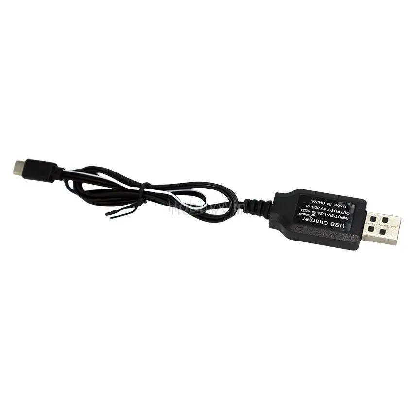 HR H1-Cable cargador USB 7,4 V para Dron SHRC FPV, cuadricóptero de carreras, GPS