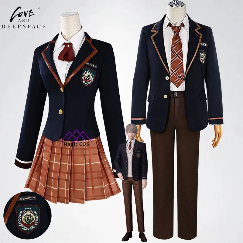 

Game Love and Deepspace Cosplay Costume Rafayel Sylus Li Shen Role Playing High Quality School Uniform for Adult Men Women Party