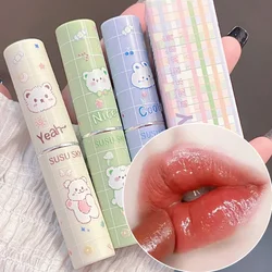 6 Colors Colored Lip Balm Waterproof Lasting Moisturizing Lipstick Nourishing Lips Stick Sexy Red Lip Tint Cute Makeup Cosmetics