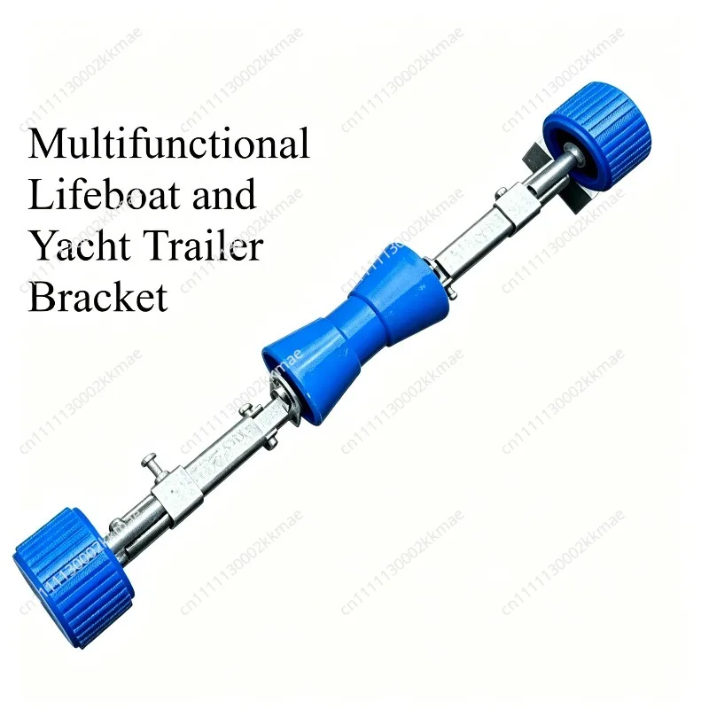 Multifunctional Lifeboat & Yacht Trailer Stand, Boat Roller Trailer Stand for Ribs, Marine Accessory for Boat