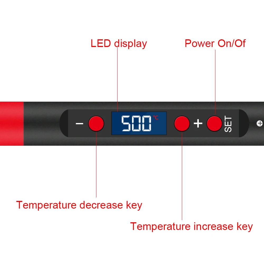 T12 Serie T65 Digitales Elektrisches USB-Lötkolben-Set Mini Smart Einstellbare Temperatur Schweißwerkzeug 180-500 ℃ Kabellos – Detail 14